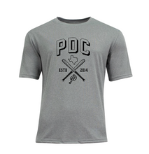 Load image into Gallery viewer, Full Count SS Drifit Tee in Grey Htr