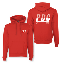Load image into Gallery viewer, Streaky PO Hoodie in Red