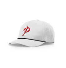 Load image into Gallery viewer, P-Strong Laser Perf Pro Rope Snapback in Lt Grey by Richardson