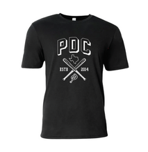 Load image into Gallery viewer, Full Count SS Drifit Tee in Black
