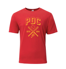 Load image into Gallery viewer, Full Count SS Drifit Tee in Red
