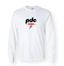 Load image into Gallery viewer, Love of the Game LS Tee in White
