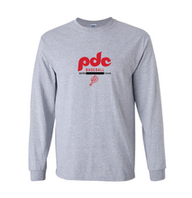 Load image into Gallery viewer, Love of the Game LS Tee in Grey Htr
