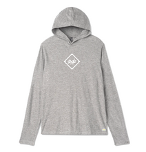 Load image into Gallery viewer, My Diamond LS Strato Hooded Knit in Grey Htr by Vuori
