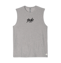 Load image into Gallery viewer, PDC Essentials Strato Muscle Tee in Grey Htr by Vuori

