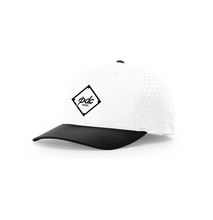 Load image into Gallery viewer, My Diamond Laser Perf R-Flex Snapback in Wht/Blk by Richardson
