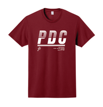 Load image into Gallery viewer, Streaky SS Tee in Cardinal
